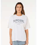RIP CURL VARSITY SPORTS HERITAGE TEE - BONE