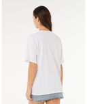RIP CURL VARSITY SPORTS HERITAGE TEE - BONE