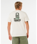 VAPORCOOL SEARCH STACK TEE - BONE