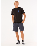 VAPORCOOL SEARCH STACK TEE - BLACK