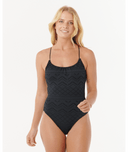 RIP CURL SAN CARLOS BRODERIE 1 PC - BLACK