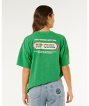 RIP CURL SURF REVIVAL HERITAGE TEE - BRIGHT GREEN