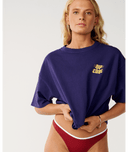 RIP CURL SPORTS DEPARTMENT HERITAGE TEE - DEEP BLUE