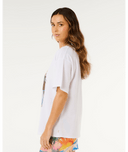 HAYLEY O HERITAGE TEE - OPTICAL WHITE