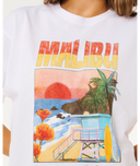 HAYLEY O HERITAGE TEE - OPTICAL WHITE