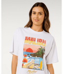 HAYLEY O HERITAGE TEE - OPTICAL WHITE