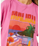 RIP CURL HAYLEY O HERITAGE TEE - SUPER PINK