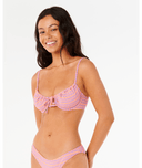 ISLES PLAID D-DD BALCONETTE - PURPLE