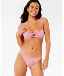 ISLES PLAID D-DD BALCONETTE - PURPLE