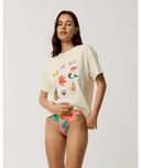 RIP CURL DESIRE RELAXED TEE - VANILLA