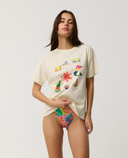 RIP CURL DESIRE RELAXED TEE - VANILLA