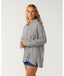 RIP CURL VIBE SURF LS SHIRT - BLACK/OFF WHITE