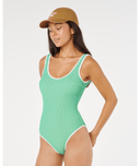 RIP CURL LUXE SURF ONE PIECE - IRISH GREEN