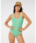 RIP CURL LUXE SURF ONE PIECE - IRISH GREEN