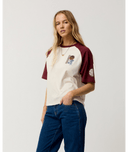 RIP CURL SURF THE WORLD BOXY TEE - BONE