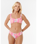 RIP CURL WAIKIKI KEEPSAKES DD-E CROP - PINK