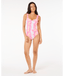 RIP CURL WAIKIKI KEEPSAKES DD ONE PIECE - PINK
