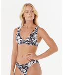 RIP CURL AOTS - TY WILLIAMS DEEP V TOP - WASHED BLACK