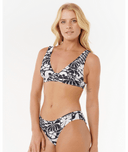 RIP CURL AOTS - TY WILLIAMS DEEP V TOP - WASHED BLACK