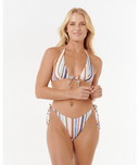 RIP CURL OCEANIC STRIPE HI LEG SKIMPY - MULTICO