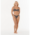 RIP CURL PACIFIC RIDER TIE SIDE CHEEKY - BLACK