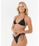 RIP CURL SAN CARLOS BRODERIE TRI - BLACK