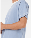 RIP CURL AOTS TY WILLIAMS RINGER TEE - SPARY BLUE