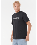 RIP CURL NU DOSED TEE - BLACK
