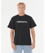 RIP CURL NU DOSED TEE - BLACK