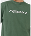 RIP CURL NU DOSED TEE - MOUNTAIN GREEN