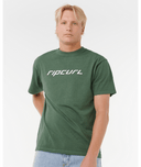 NU DOSED TEE - MOUNTAIN GREEN