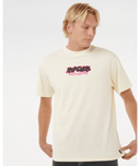 RIP CURL RAW ENERGY BUBBLE TEE - LEMON ICE