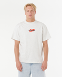 RIP CURL MEDINA SPLAT TEE - SPORTS MARLE