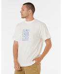 RIP CURL AOTS TY WILLIAMS STACKED TEE - BONE