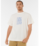 RIP CURL AOTS TY WILLIAMS STACKED TEE - BONE