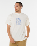 RIP CURL AOTS TY WILLIAMS STACKED TEE - BONE
