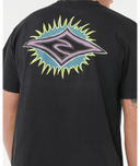 RIP CURL RAW BURST TEE - BLACK