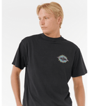 RIP CURL RAW BURST TEE - BLACK