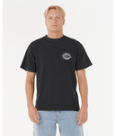 RIP CURL RAW BURST TEE - BLACK