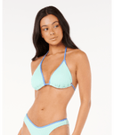 RIP CURL LUXE SURF D-DD SLIDING TRI - AQUA
