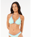 RIP CURL LUXE SURF D-DD SLIDING TRI - AQUA