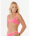 RIP CURL LUXE SURF BRALETTE - PINK