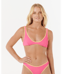 RIP CURL LUXE SURF BRALETTE - PINK