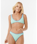 RIP CURL LUXE SURF BRALETTE - AQUA