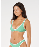 RIP CURL LUXE SURF BRALETTE - IRISH GREEN