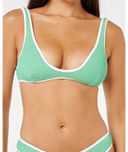 RIP CURL LUXE SURF BRALETTE - IRISH GREEN