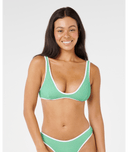 RIP CURL LUXE SURF BRALETTE - IRISH GREEN