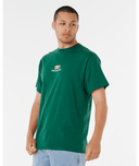 RIP CURL PILL ICON TEE - MOUNTAIN GREEN