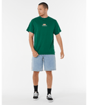 PILL ICON TEE - MOUNTAIN GREEN