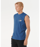 RIP CURL VAPORCOOL SEARCH RANGE MUSCLE - LIGHT NAVY